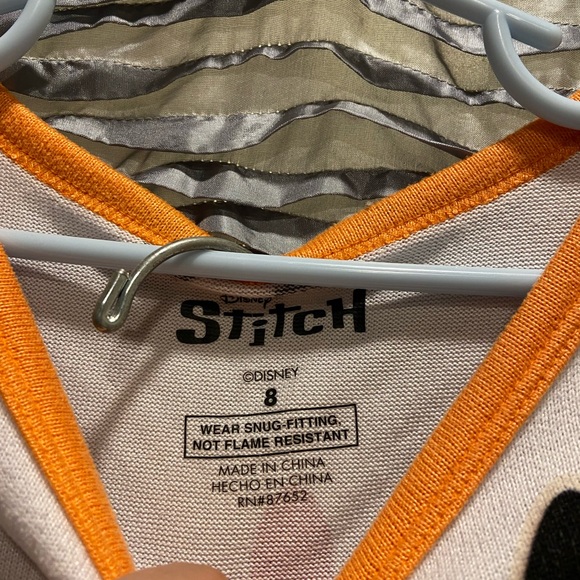 Kids Halloween Stitch Pajama Set with Stitch print Size 8 - Picture 6 of 6